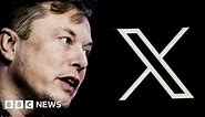 Elon Musk: Twitter rebrands as X and kills off blue bird logo