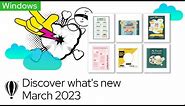 Discover what's new in CorelDRAW Graphics Suite | March 2023 | Windows