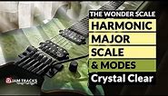 The Harmonic Major Scale - Guitar lesson – Crystal Clear
