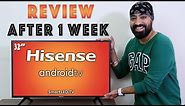 Hisense 32 Inch TV - After 1 Week In-Depth REVIEW - Everything you need to Know!