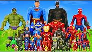 Superhero Action Figures and Toy Vehicles for Kids