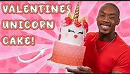 Making a Magical Unicorn Cake for Valentine's Day!