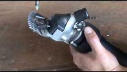 Shearing - Oiling your Clipper correctly. How to oil your shearing handpiece