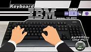 Keyboard for Desktop Computer - IBM SK-8820 Wired PS/2 Black - Small Review