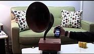 Acoustic iPhone Speaker Dock with Music Master Horn