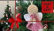 Crochet Christmas Angel Ornament|2020