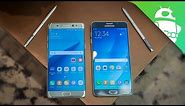 Galaxy Note 7 vs Galaxy Note 5: The Difference A Year Makes