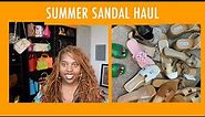 Summer Sandals Wide Feet Friendly ! Affordable Luxury Dupes! Steve Madden & More ---thecompletedlook