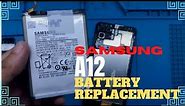 Samsung A12 battery replacement #samsung #battery #repair @HelloPhones