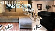DIY Extreme SHEIN Couch Makeover for LESS THAN $150 || SHEIN HOME DECOR