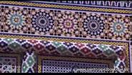Zellige tile: Glazed Moroccan ceramic tiles - Zillij - moorish tile - Islamic tiles - Moroccan tile