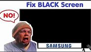 Fix SAMSUNG TV Not Turning On (Stays Black Screen Crystal Class Smart FlatScreen OLED Qled Repair)