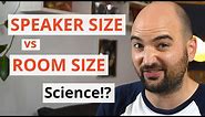 Speaker Size vs Room Size: Looking At The Science - AcousticsInsider.com