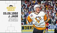 Jagr's Game-Tying Goal in the 1992 Stanley Cup Final | Biggest Goals in Penguins History