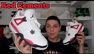 EARLY LOOK! Air Jordan 4 Red Cement (Review) + ON FOOT