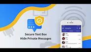 How to open Private Message Box from Secure Text Box?