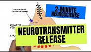 2-Minute Neuroscience: Neurotransmitter Release