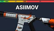 M4A4 Asiimov - Skin Float And Wear Preview