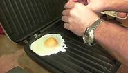 How to "Fry" Eggs on the George Foreman Grill.