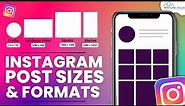 Instagram Post Size & Formats: Photos, Stories, IGTV Video - Explained