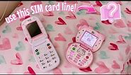 Hello Kitty Flip Phone: The SIM card that ACTUALLY works