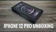iPhone 12 Pro Graphite Unboxing & Setup
