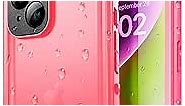 SPORTLINK Design for iPhone 14 Plus Waterproof Case - Shockproof Dustproof Phone Case with Screen Protector for iPhone 14 Plus, Full Body Protective Case for iPhone 14 Plus Cover 6.7'' Pink