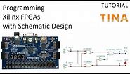 Programming Xilinx FPGA Boards with Schematic Design Entry using TINA