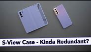 Samsung S-View Cover - Galaxy S21 // The $50 Flip Case