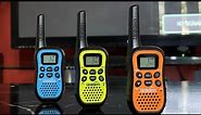 Uniden UH45 80 Channel UHF Handheld Radio with Kid Zone (3 Pack) / walkie talkies / camping / small