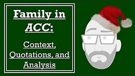 Family in 'A Christmas Carol': Context, Quotations, and Analysis