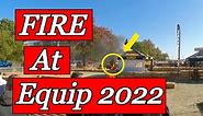 Mower Bursts Into Flames | Equip EXPO 2022