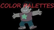 Steven Universe - Steven Color Palettes