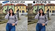 Samsung Galaxy A54 vs iPhone 14 Camera Test