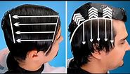 How To SCISSOR CUT Men's hair | Medium Length Gent's Haircut | Step by Step Tutorial