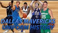 NBA Uniform History | Dallas Mavericks