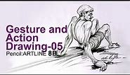 Gesture and Action Drawing-05 | CCLAB Ed | ab biju
