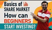 Stock Market For Beginners | How can Beginners Start Investing in Share Market | Hindi
