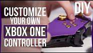 How to Customize Your Xbox One Controller - DIY Custom Front Shell, Buttons & Analog Sticks