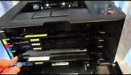 How to change the Samsung CLP-320 toner cartridges by 247inktoner.com