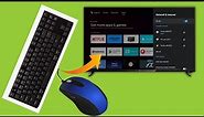 All Android TV | How to connect Keyboard & Mouse USB Smart Tv