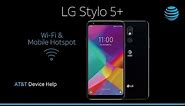 Learn how to use WiFi Mobile Hotspot on the LG Stylo 5+ | AT&T Wireless