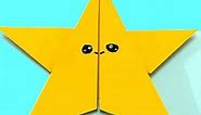 How to make a star stencil | How to cut a paper star | paper star cutting tutorial