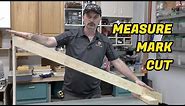 How To Make Common Rafters [Measure, Mark & Cut]