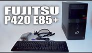 Fujitsu P420 E85+ Mini Tower Desktop Core i3 budget PC Review