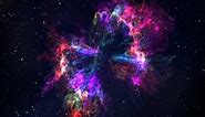 Rainbow Nebula 4K Animated Windows
