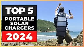 Best Portable Solar Chargers 2024 [watch before you buy]