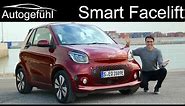 Smart EQ fortwo Facelift FULL REVIEW Cabrio vs Coupé comparison - what’s new?