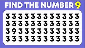 Find the ODD Number and Letter | Find the ODD One Out | Emoji Quiz | Easy, Medium, Hard