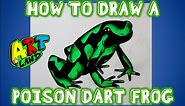 How to Draw a POISON DART FROG